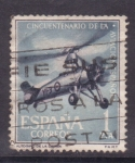 Stamps Spain -  50 anivº aviación española