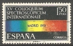 Stamps Spain -  1924 - XV Coloquium Spectroscopicum Internationale