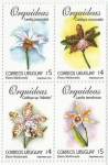 Stamps Uruguay -  Orquídeas