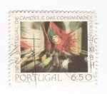 Sellos de Europa - Portugal -  Día de Portugal