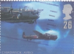 Stamps United Kingdom -   aviónes de combate