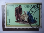 Stamps Spain -  Ed:2368- Navidad 1976-. El Mistereio de la Natividad