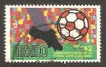 Sellos de America - Mxico -  299 - Mundial de fútbol Mexico 70