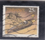 Stamps Zimbabwe -  artesanía