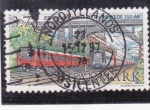 Stamps Denmark -  estacíón de tren