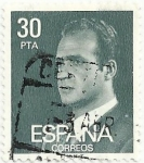 Stamps Spain -  SERIE BÁSICA JUAN CARLOS I. Ia SERIE FOSFORESCENTE. VALOR FACIAL 30 Pts. EDIFIL 2600P