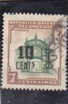 Stamps Uruguay -  ciudadela de Montevideo