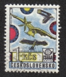 Stamps Czechoslovakia -  Historia de la Aviación