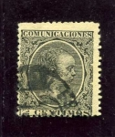 Stamps Spain -  Alfonso XIII. Tipo Pelon