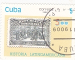 Stamps Cuba -  História latinoamericana