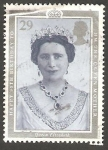 Stamps United Kingdom -  1470 - Reina Elizabeth