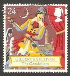 Stamps United Kingdom -  1629 - 150 anivº del nacimiento del compositor sir Arthur Sullivan