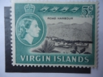 Sellos de Europa - Reino Unido -  Elizabeth II-Virgin Islands - Roah Harbour-Islas Virgenes Británicas.