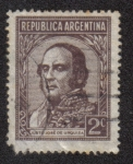 Stamps : America : Argentina :  Justo José de Urquiza (1801-1870)