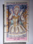 Sellos de Europa - Alemania -  Medea - Caroline Neuber 1697-1760