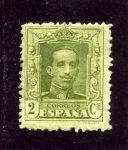 Stamps Spain -  Alfonso XIII. Tipo Vaquer