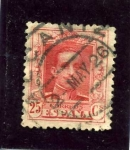 Stamps Spain -  Alfonso XIII. Tipo Vaquer