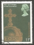 Stamps United Kingdom -  866 - 25 Anivº de la coronación de su Majestad Elizabeth II