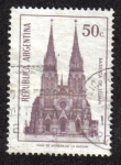Stamps : America : Argentina :  Basilica Of Lujan
