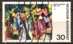 Sellos de Europa - Alemania -  665 - Cuadro de August Macke