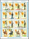 Sellos de Africa - Guinea Ecuatorial -  Napóleon, Uniformes Militares