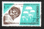 Stamps Democratic Republic of the Congo -  Aniversario de la Independencia