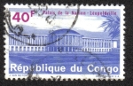 Sellos de Africa - Repblica Democrtica del Congo -  Palacio de La Nación, Leopoldville ( Kinshasa )