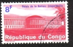 Sellos de Africa - Repblica Democrtica del Congo -  Palacio de La Nación, Leopoldville ( Kinshasa )