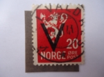 Stamps Norway -  León Heráldico - (S/228))