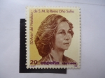 Stamps Spain -  50º Aniv. del Nacimiento de S.M. la reina Dña.Sofía.