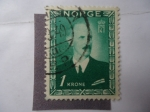 Sellos del Mundo : Europe : Norway : Col-Haakon VII (1946)