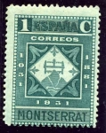 Stamps Spain -  IX Centenario de la Fundacion del Monasterio de Montserrat