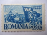 Stamps Romania -  recolección.