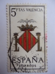 Stamps Spain -  Ed:1697 - Escudos Provincias de España - VALENCIA