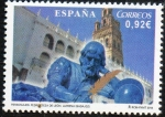 Stamps Spain -  4851-Personajes. Pedro Cieza de León. Cronista e Historiador.Llerena (Badajoz).