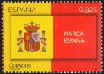 Sellos de Europa - Espa�a -  4877- Marca España. Escudo de España sobre los colores de la bandera Española.