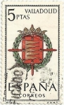 Sellos de Europa - Espa�a -  ESCUDOS DE CAPITAL DE PROVINCIA. GRUPO V. Nº 51. VALLADOLID. EDIFIL 1698