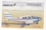 Stamps Grenada -  avioneta-apache