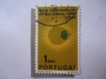 Sellos de Europa - Portugal -  Anos Internacionais Do Sol Calmo 1964-1965.