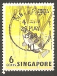 Stamps Singapore -  56 - Pez