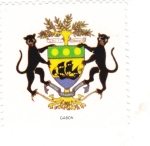 Sellos del Mundo : Africa : Gabon : escudo-GABON   -sin valor postal