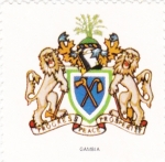 Sellos del Mundo : Africa : Gambia : escudo-GAMBIA  -sin valor postal