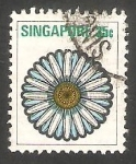 Stamps Singapore -  194 - Estilo de flor