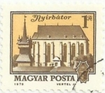 Stamps Hungary -  VISTAS DE CIUDADES. NYÍRBÁTOR. YVERT HU 2652