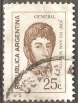 Stamps : America : Argentina :  General Jose de San Martin