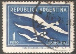 Sellos de America - Argentina -  Correo aereo