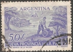 Stamps : America : Argentina :  Nueva provincia de la Pampa