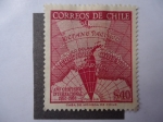 Stamps Chile -  Año Geofisico Internacional 1957-1958.Territorio Antartico CHileno.