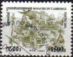 Stamps Asia - Cambodia -  CAMBOYA 2001 Michel 2179 Sello Serie Monumentos Templo Takeo Usado