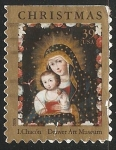 Stamps United States -  Virgen con niño Jesus